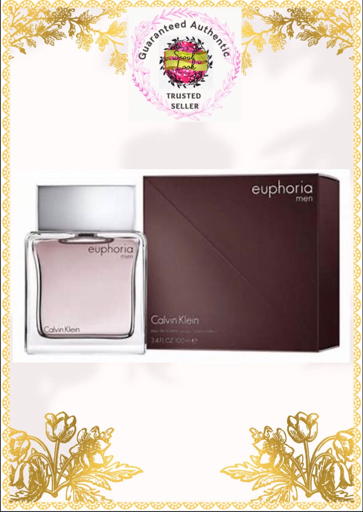 Calvin Klein CK Euphoria EDT 100ml for Men (Retail Packaging) - BNIB Perfume/Fragrance