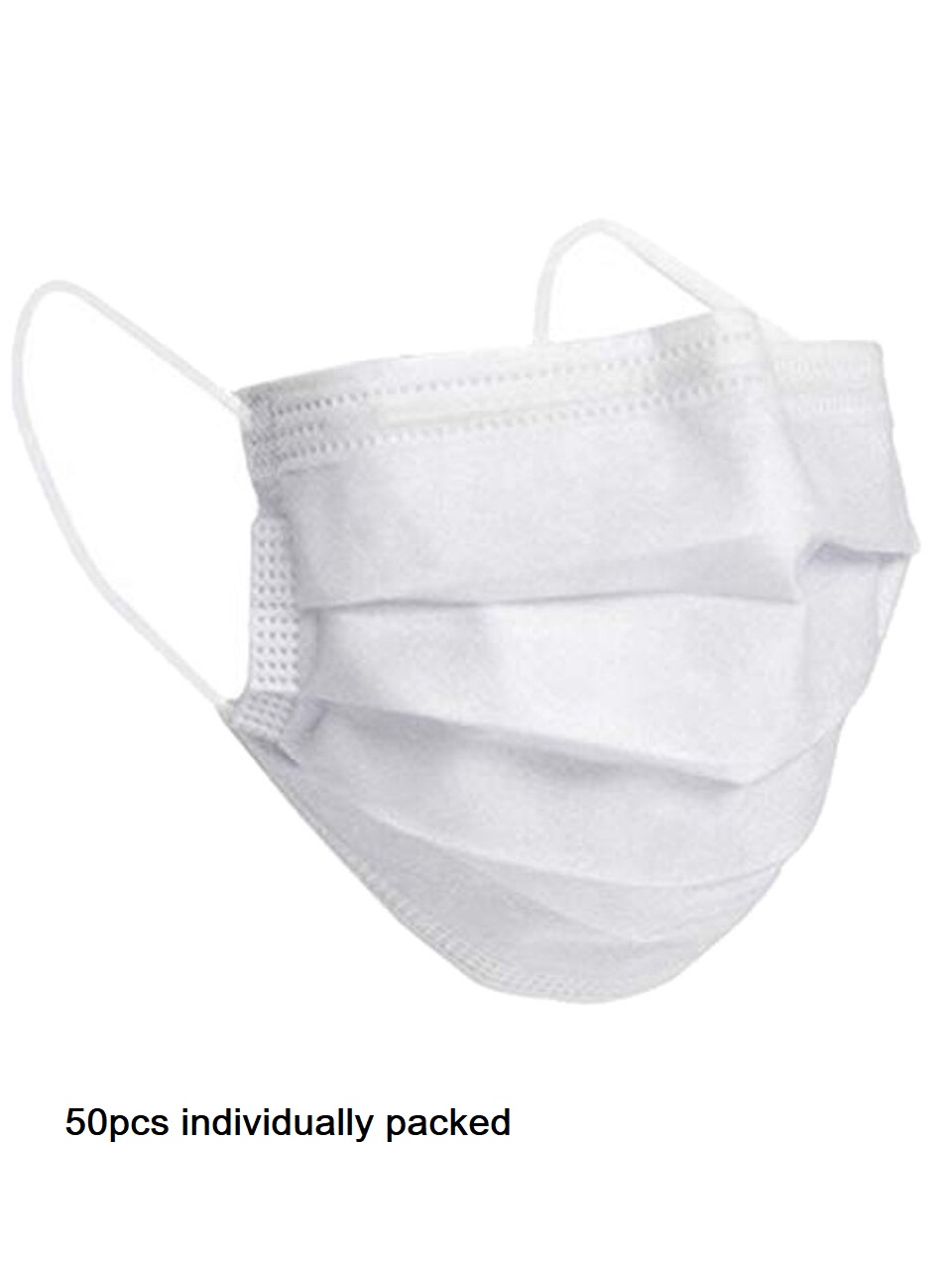 [SG SELLER] [50pcs] 3 & 4ply disposable protective face mask Ear loop individually packed pink, green, yellow, green, purple, red and black color