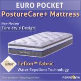 [Bulky] Super Single size * Euro Pocket Posture Care Plus Mattress * 5 Zone Individually Pocketed Spring * Teflon Fabric * Water repellent