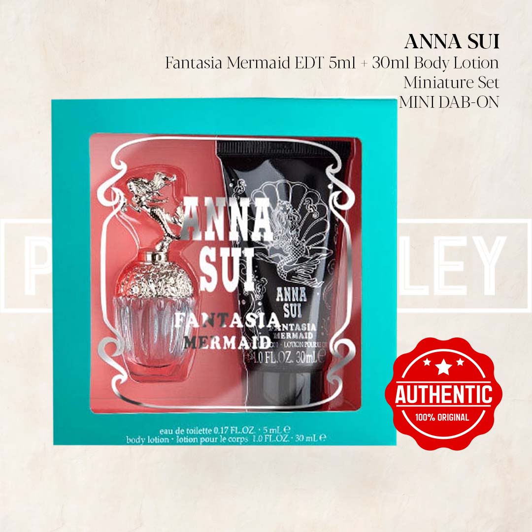 [PERFUME ALLEY] Anna Sui Fantasia Mermaid EDT Miniature Set