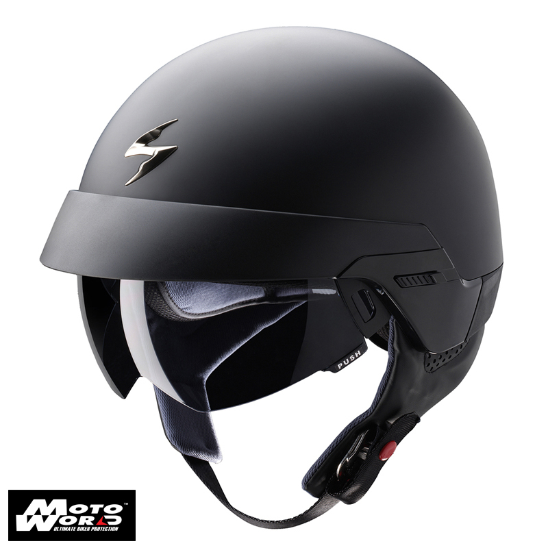 Scorpion 100 Scorpion Classic Motorcycle Helmet - Matt Black