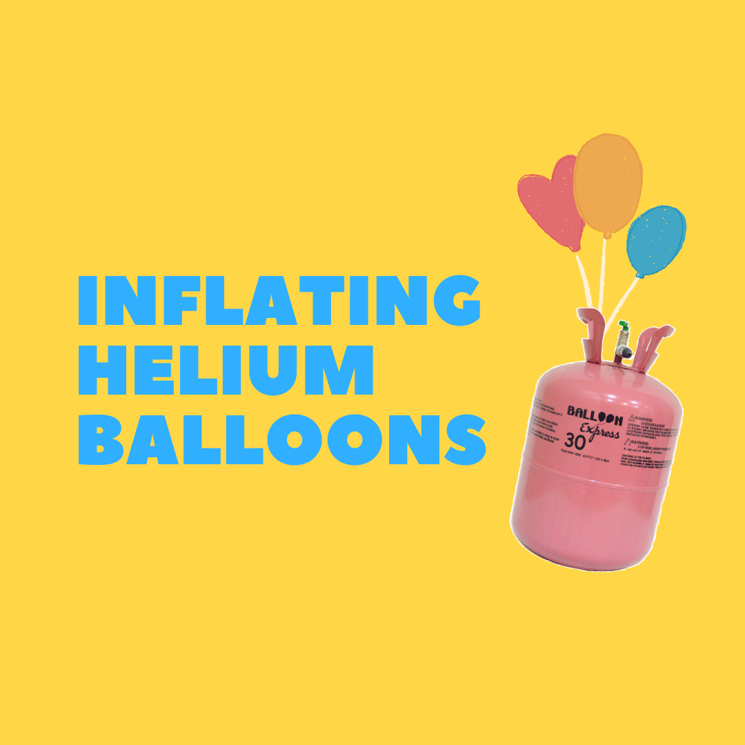 [HIGH QUALITY] Disposable Helium Gas Tank / Balloon Gas Tank / Balloon Tank Filled Locally 100% QC [FREE 5pcs Balloon and Ribbons]