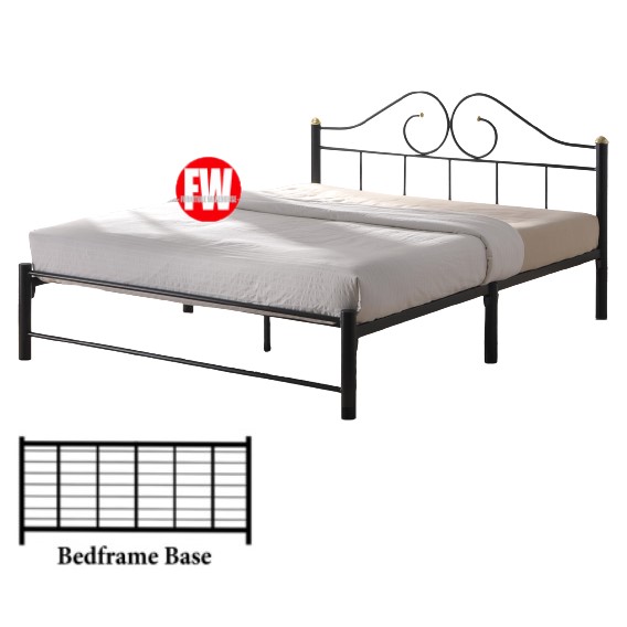 Ariana Queen Size Metal Bed Frame Bedframe Free Installation