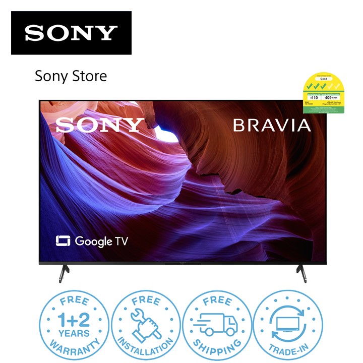 Sony Singapore | 75" X85K | 4K TV | 75X85K | Google TV | 3 Years Warranty
