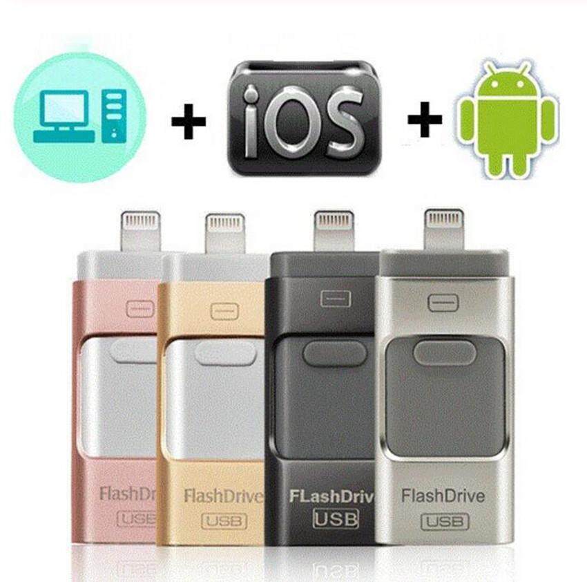 Pen drive 512GB OTG USB Flash Drive for iPhone iPad iPod iOS Android Phone Memory Stick