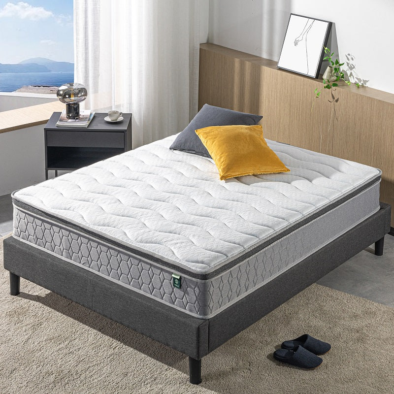 Zinus iCoil 10" Latex & Memory Foam Hybrid Spring Mattress