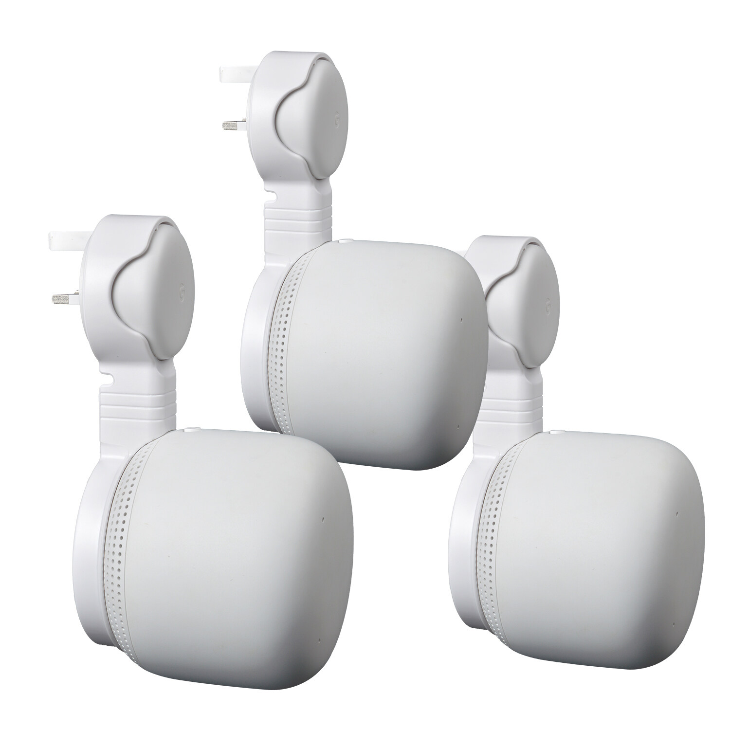 STANSTAR Wall Mount for Google Nest Point, Space Saving Holder, Easy Moved, Cord Management for Google Nest Point Without Messy Wires and Screws