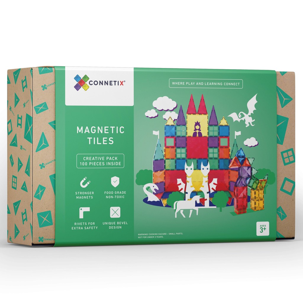 Connetix - 100 Pieces Creative Pack - ORIGINAL - OFFICIAL RESELLER